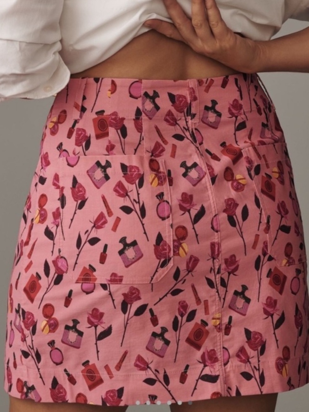 NWT Anthro Maeve The Anisa Makhoul Colette Mini Skirt - Picture 5 of 16